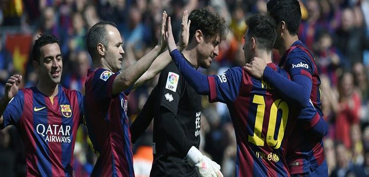 برشلونة، ميسي، إنييستا